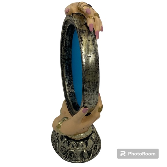 Fortune teller mirror with red roses oddity hallows Eve - Picture 6 of 12